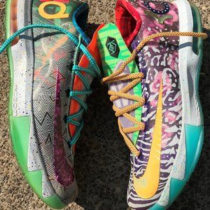 Nike KD 6 What The Shoes, Men's size 10